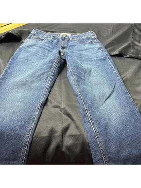 Levi Strauss MENS Dark Wash Jeans Size W32 L32